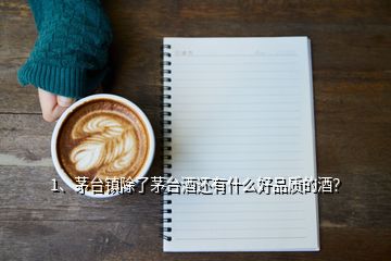 1、茅臺(tái)鎮(zhèn)除了茅臺(tái)酒還有什么好品質(zhì)的酒？