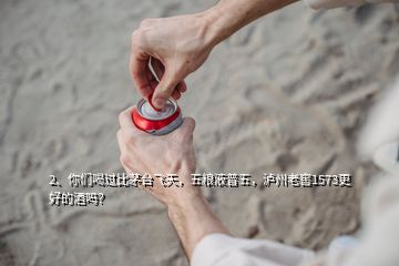 2、你們喝過比茅臺飛天，五糧液普五，瀘州老窖1573更好的酒嗎？