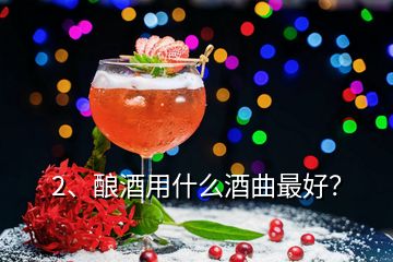 2、釀酒用什么酒曲最好？