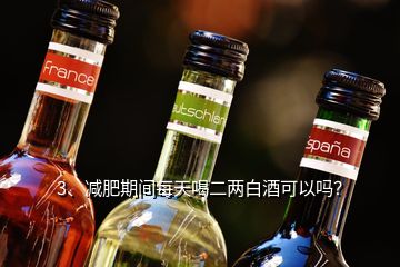 3、減肥期間每天喝二兩白酒可以嗎？