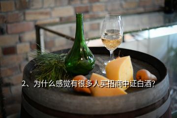 2、為什么感覺有很多人買招商中證白酒？