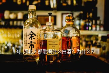 3、河北人都愛喝什么白酒？為什么？