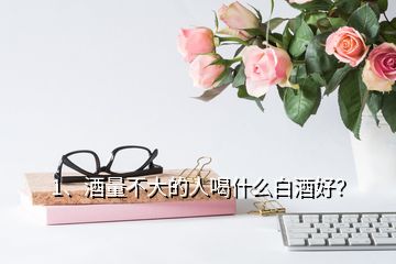 1、酒量不大的人喝什么白酒好？