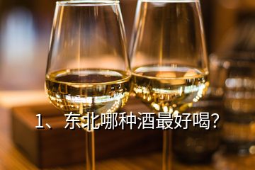 1、東北哪種酒最好喝？