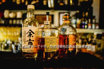 3、白酒品牌下一個十年，你覺得哪些白酒會發(fā)展得更好呢？