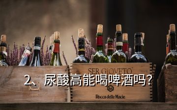 2、尿酸高能喝啤酒嗎？