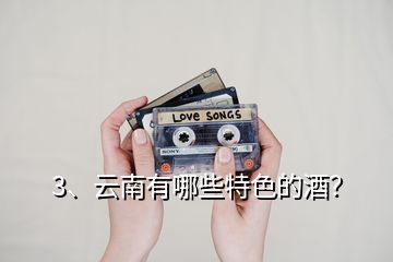 3、云南有哪些特色的酒？