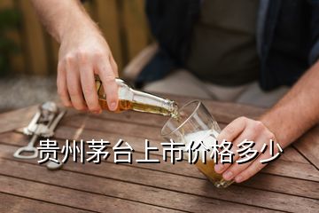 貴州茅臺上市價格多少