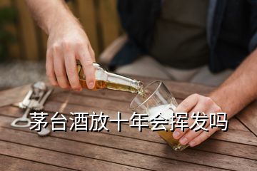 茅臺酒放十年會揮發(fā)嗎