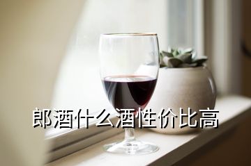 郎酒什么酒性價比高