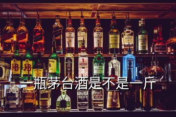 一瓶茅臺(tái)酒是不是一斤