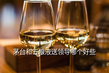 茅臺(tái)和五糧液送領(lǐng)導(dǎo)哪個(gè)好些