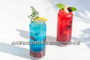 貴州茅臺鎮(zhèn)迎賓特質(zhì)白酒50480mlx2價錢