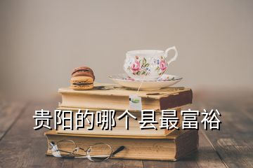 貴陽的哪個縣最富裕