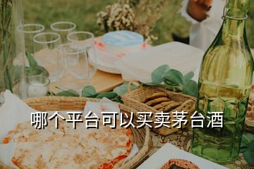 哪個(gè)平臺(tái)可以買賣茅臺(tái)酒