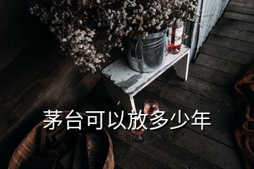 茅臺(tái)可以放多少年