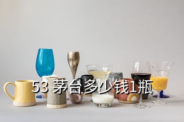 53 茅臺多少錢1瓶