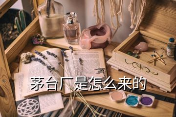 茅臺(tái)廠是怎么來的