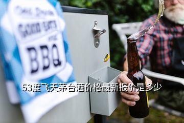 53度飛天茅臺酒價格最新報價是多少