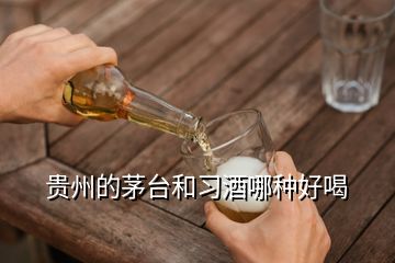 貴州的茅臺和習(xí)酒哪種好喝