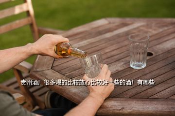 貴州酒廠很多喝的比較放心比較好一些的酒廠有哪些