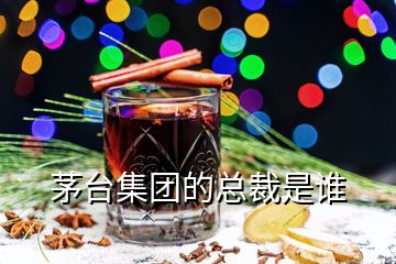 茅臺集團的總裁是誰