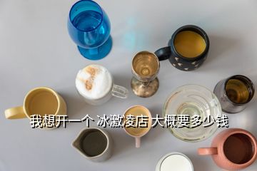 我想開(kāi)一個(gè) 冰激凌店 大概要多少錢