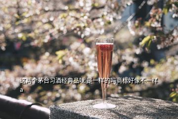 這兩個茅臺習(xí)酒經(jīng)典品味 是一樣的嗎商標好像不一樣a