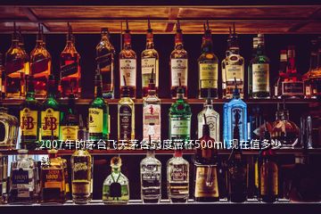 2007年的茅臺(tái)飛天茅臺(tái)53度帶杯500ml 現(xiàn)在值多少錢