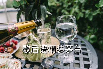 歇后語精裝茅臺