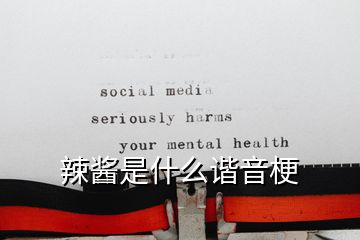 辣醬是什么諧音梗