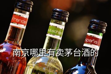 南京哪里有賣茅臺酒的