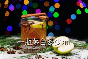 一瓶茅臺(tái)多少ml