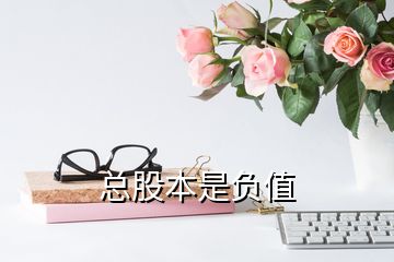 總股本是負值