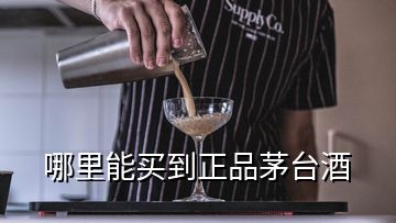 哪里能買到正品茅臺(tái)酒