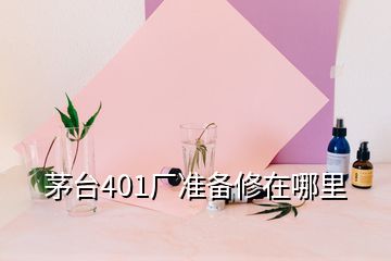 茅臺401廠準備修在哪里