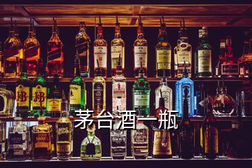 茅臺(tái)酒一瓶