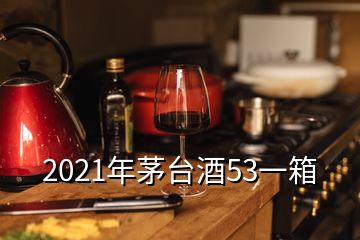 2021年茅臺酒53一箱