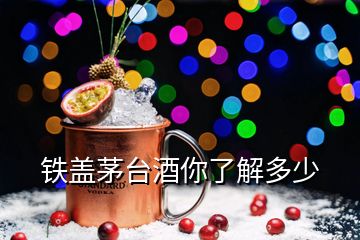 鐵蓋茅臺酒你了解多少