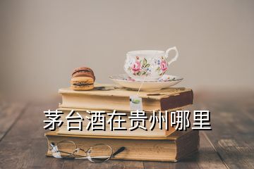 茅臺(tái)酒在貴州哪里