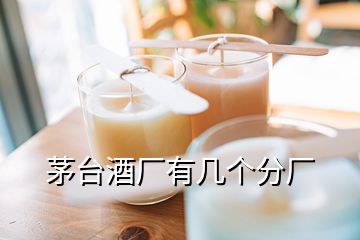 茅臺(tái)酒廠有幾個(gè)分廠