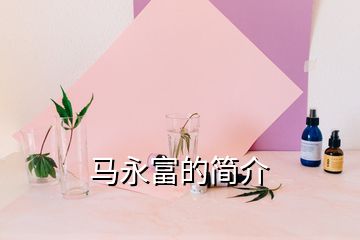 馬永富的簡介