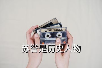 蘇譽(yù)是歷史人物