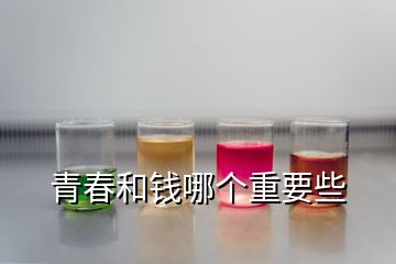 青春和錢哪個(gè)重要些