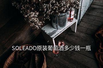 SOLEADO原裝葡萄酒多少錢一瓶