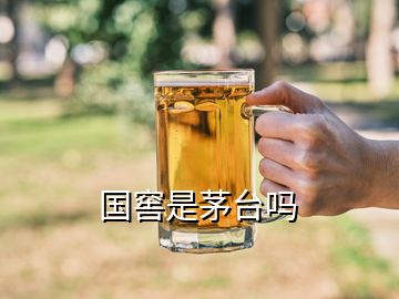 國窖是茅臺嗎