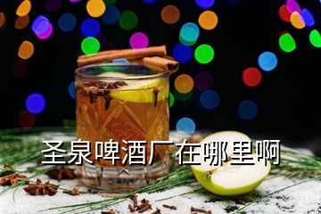 圣泉啤酒廠在哪里啊