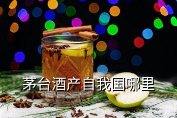 茅臺酒產(chǎn)自我國哪里