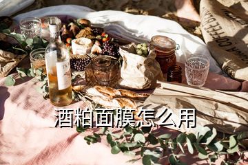 酒粕面膜怎么用