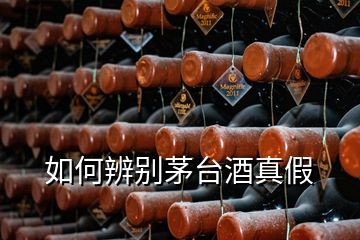 如何辨別茅臺(tái)酒真假